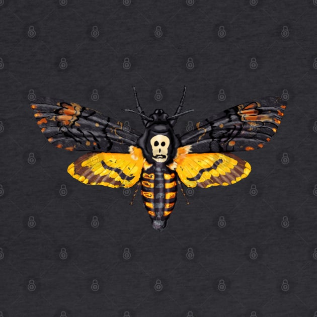 Death's head hawkmoth by rlnielsen4